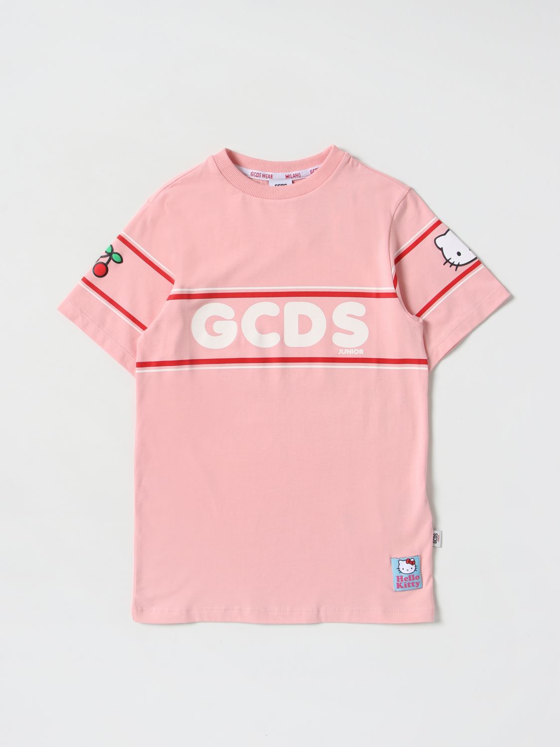 GCDS: dress for girls - Pink | Gcds dress DAV002LBA23 online on GIGLIO.COM