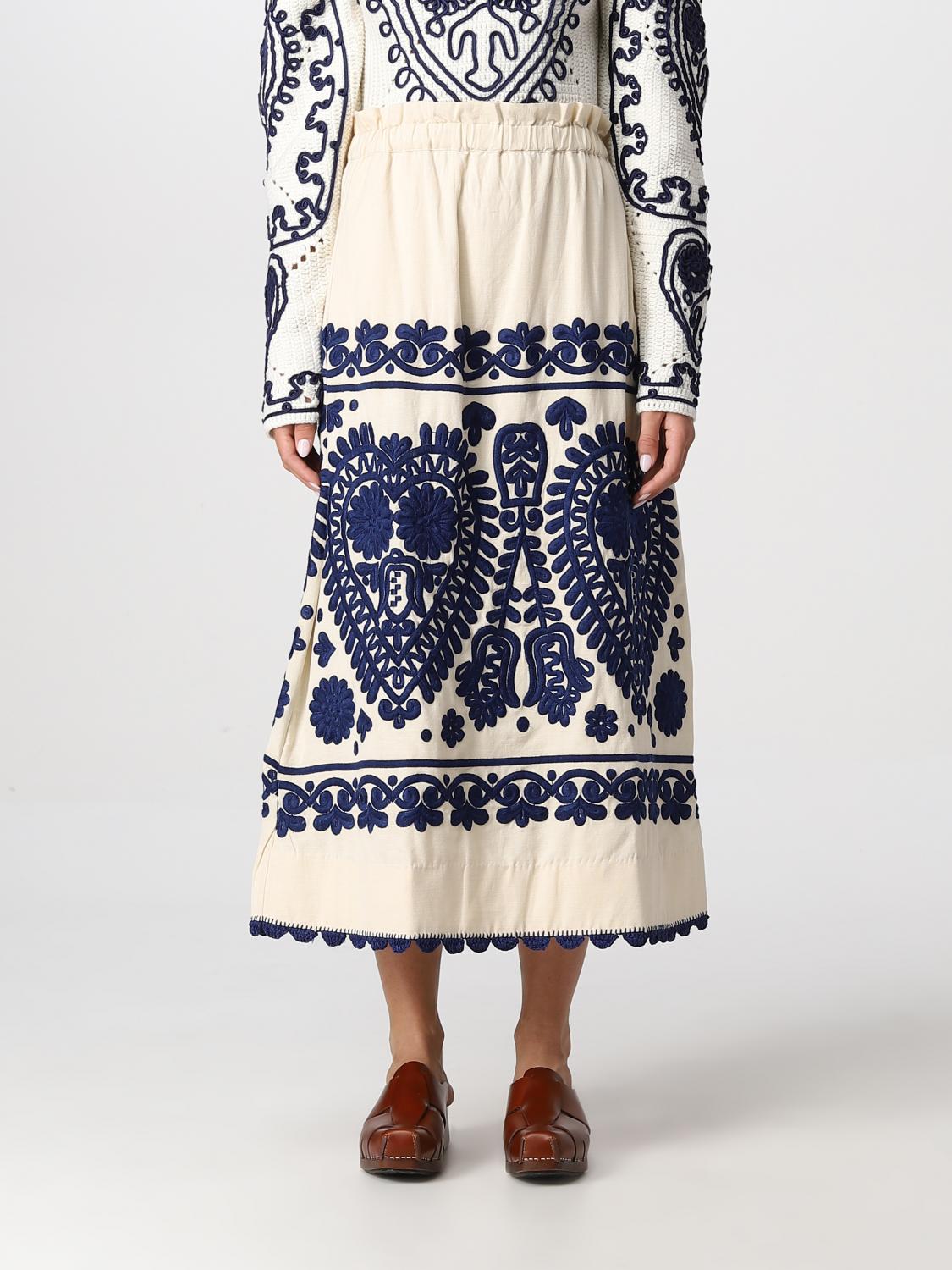 SEA NY SKIRT SEA NY WOMAN COLOR ECRU