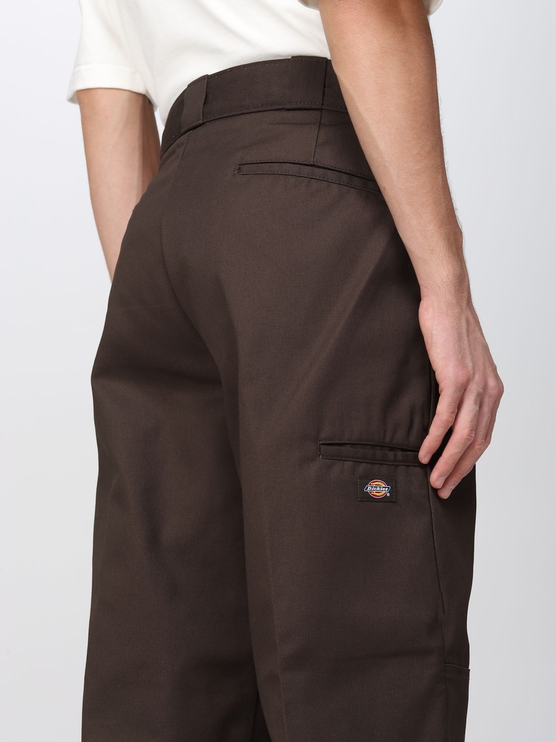 DICKIES: pants for man - Brown | Dickies pants DK0A4XK3DBX online on ...
