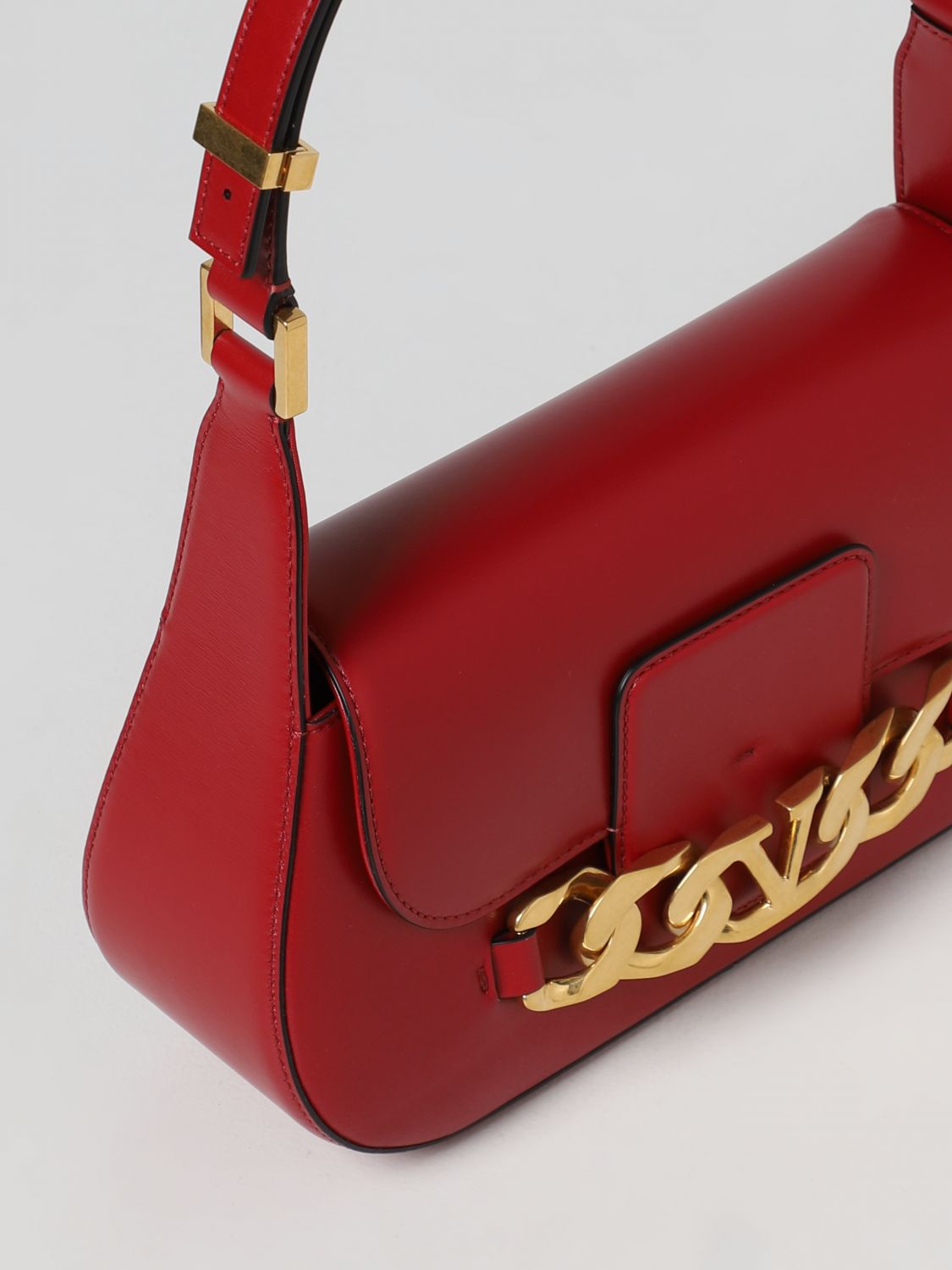 Valentino Garavani, Bags, Authentic Womans Red Valentino Cluthshoulder Bag