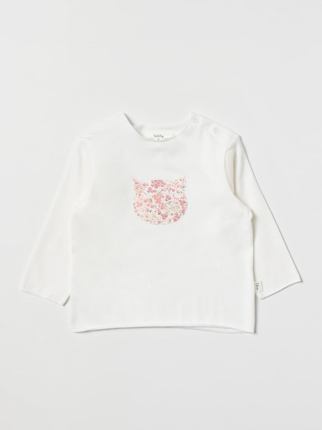 Camiseta Teddy & Minou: Camiseta Teddy & Minou para bebé blanco 1