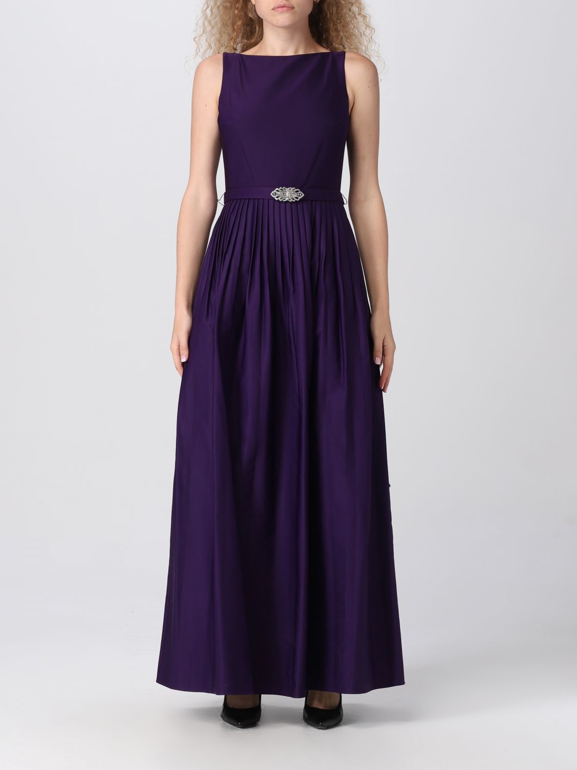 ralph lauren purple dress