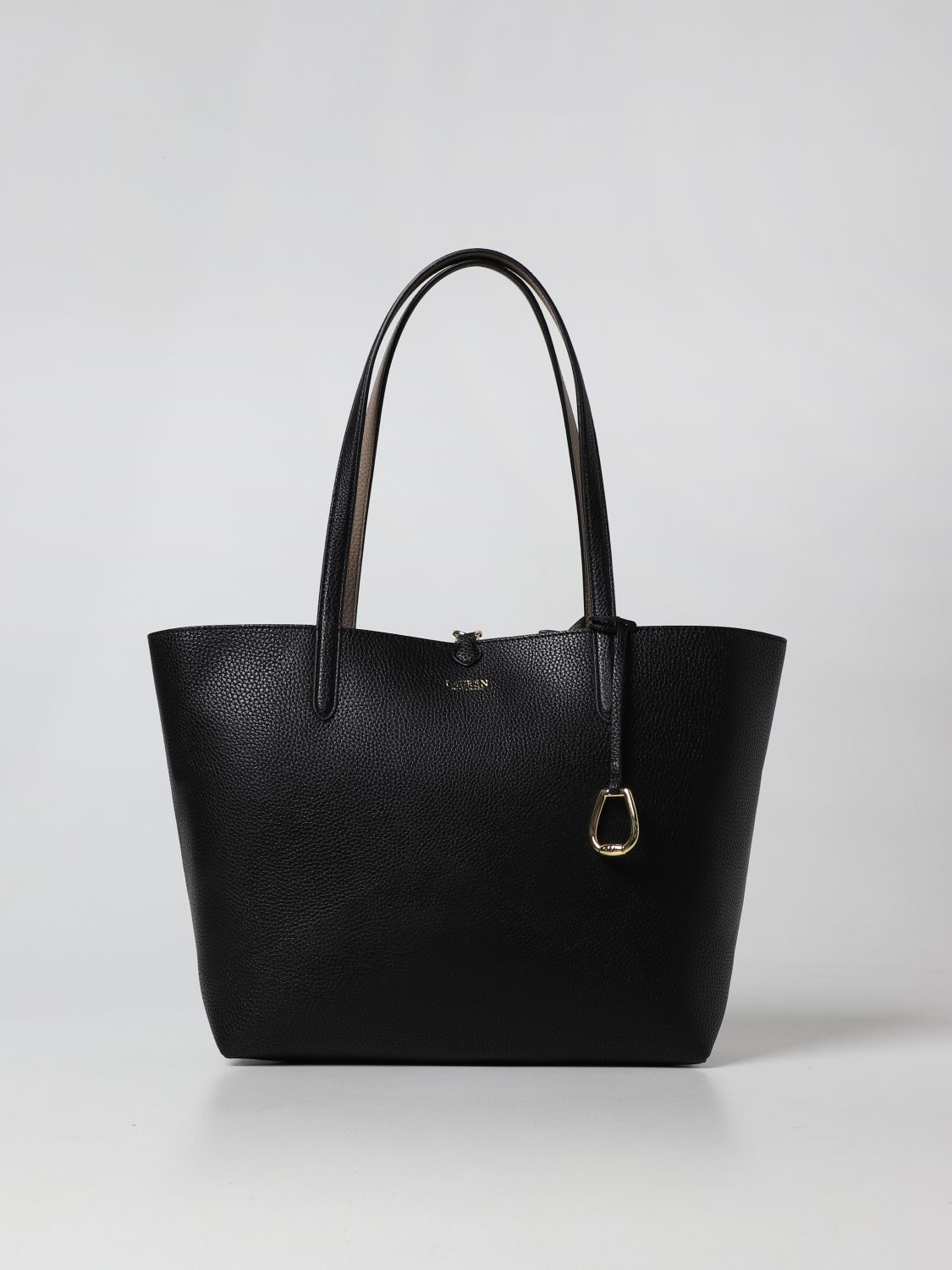 LAUREN RALPH LAUREN: tote bags for woman - Black | Lauren Ralph Lauren ...