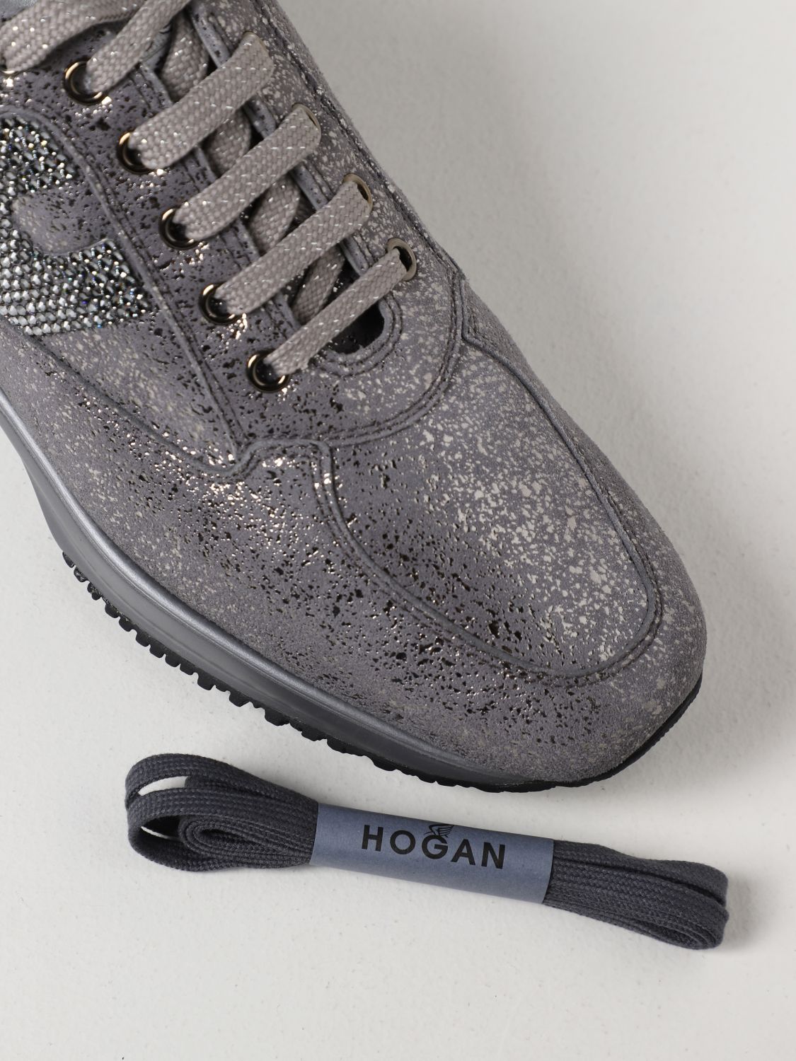 Zapatillas Hogan: Zapatillas Hogan para mujer gris 4