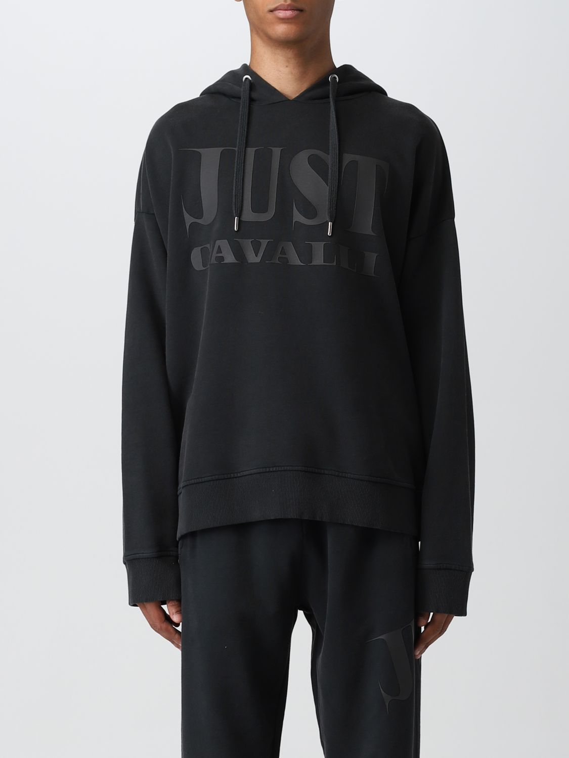 Sweatshirt Just Cavalli: Just Cavalli sweatshirt for men black 1