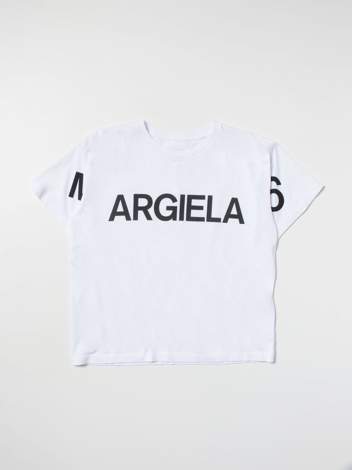 T-shirt Mm6 Maison Margiela: Mm6 Maison Margiela t-shirt for girls white 1