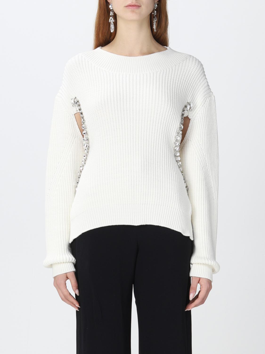 N° 21: sweater for woman - White | N° 21 sweater A0247154 online at ...