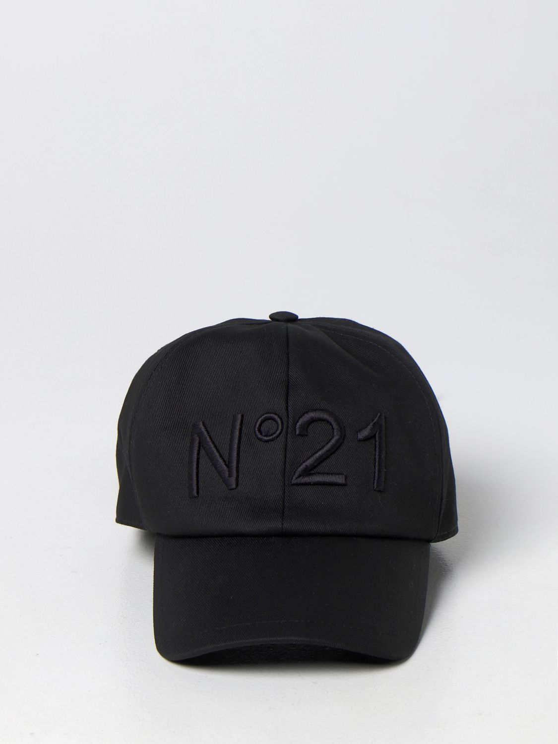 Cappello N° 21: Cappello da baseball N° 21 in cotone nero 2