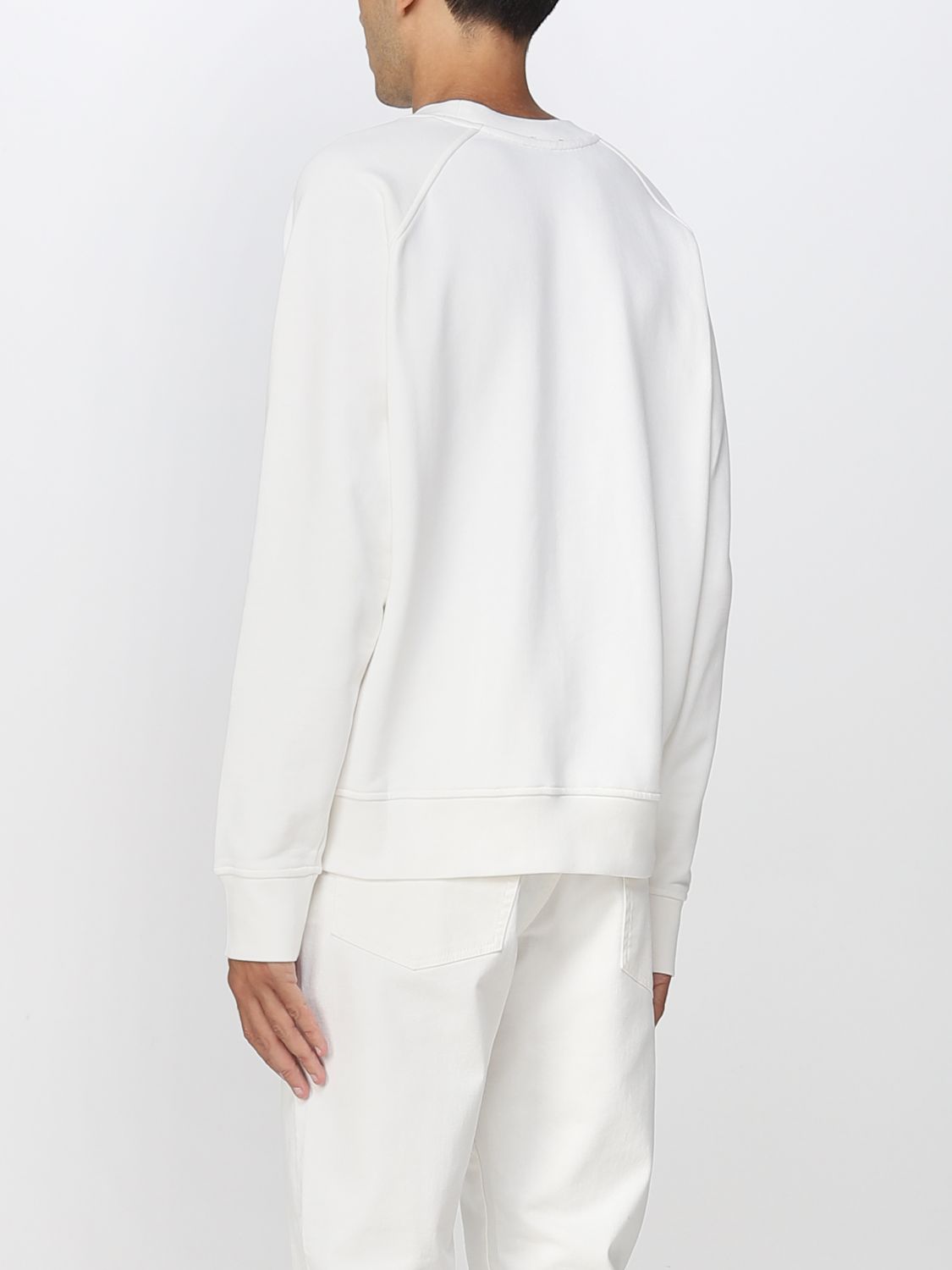 N° 21: sweatshirt for man - White | N° 21 sweatshirt E0344063 online on ...