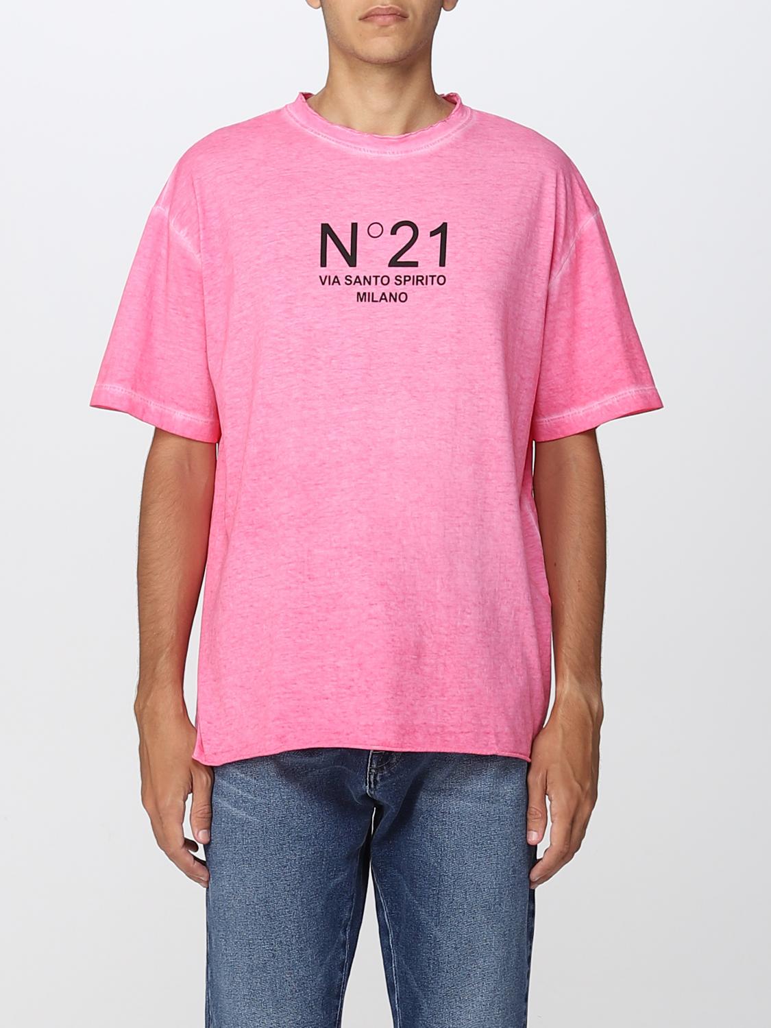 N 21 Tシャツ メンズ ピンク Giglio Comオンラインのn 21 Tシャツ F