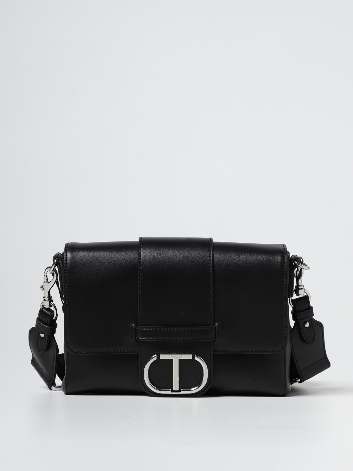 TWINSET: crossbody bags for woman - Black  Twinset crossbody bags  232TB7176 online at