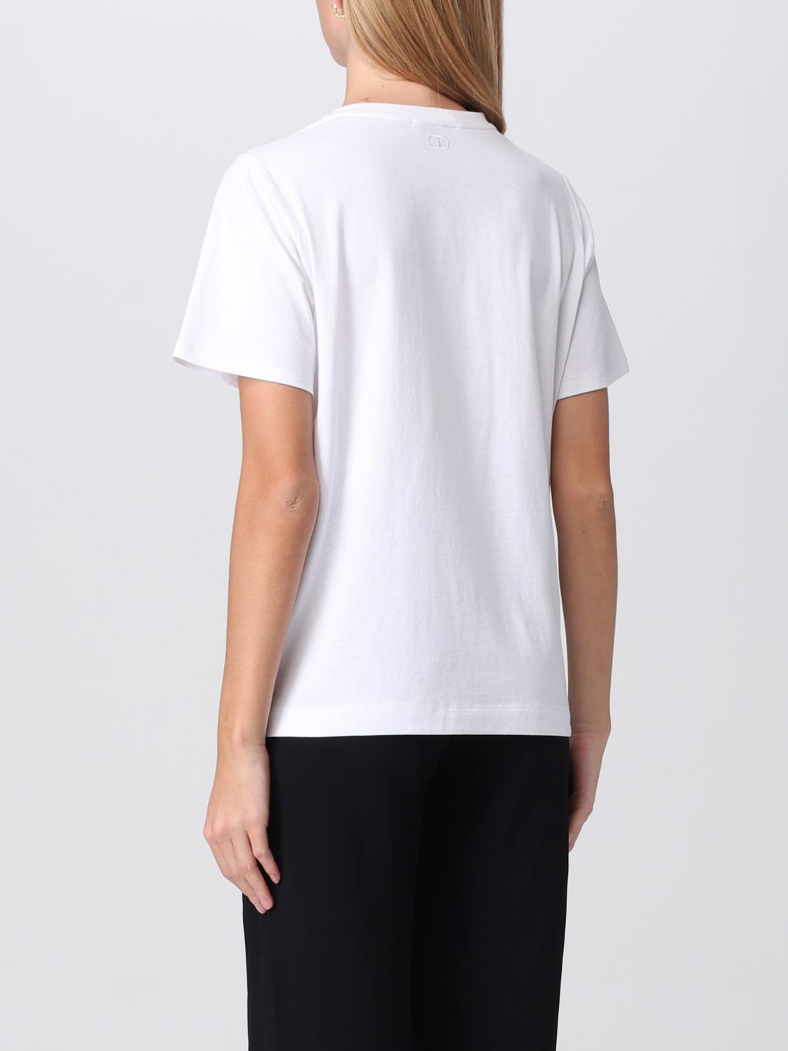 TWINSET: t-shirt for woman - White | Twinset t-shirt 222TT2412 online ...