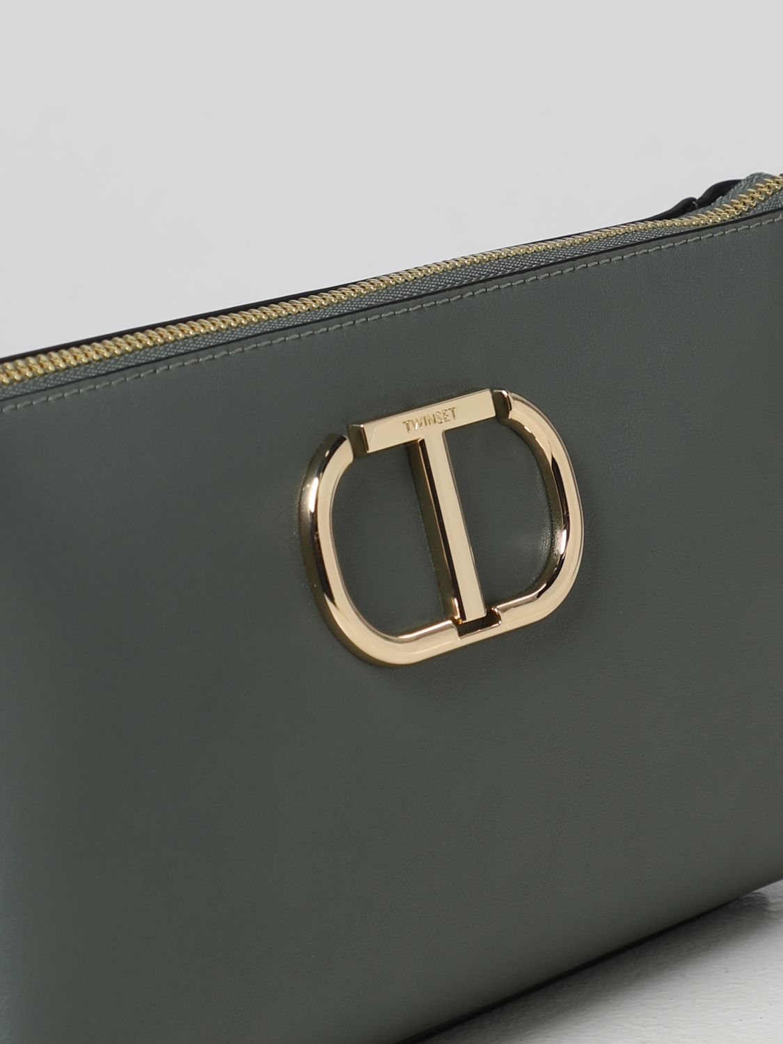 TWINSET: crossbody bags for woman - Green  Twinset crossbody bags  222TB7431 online at