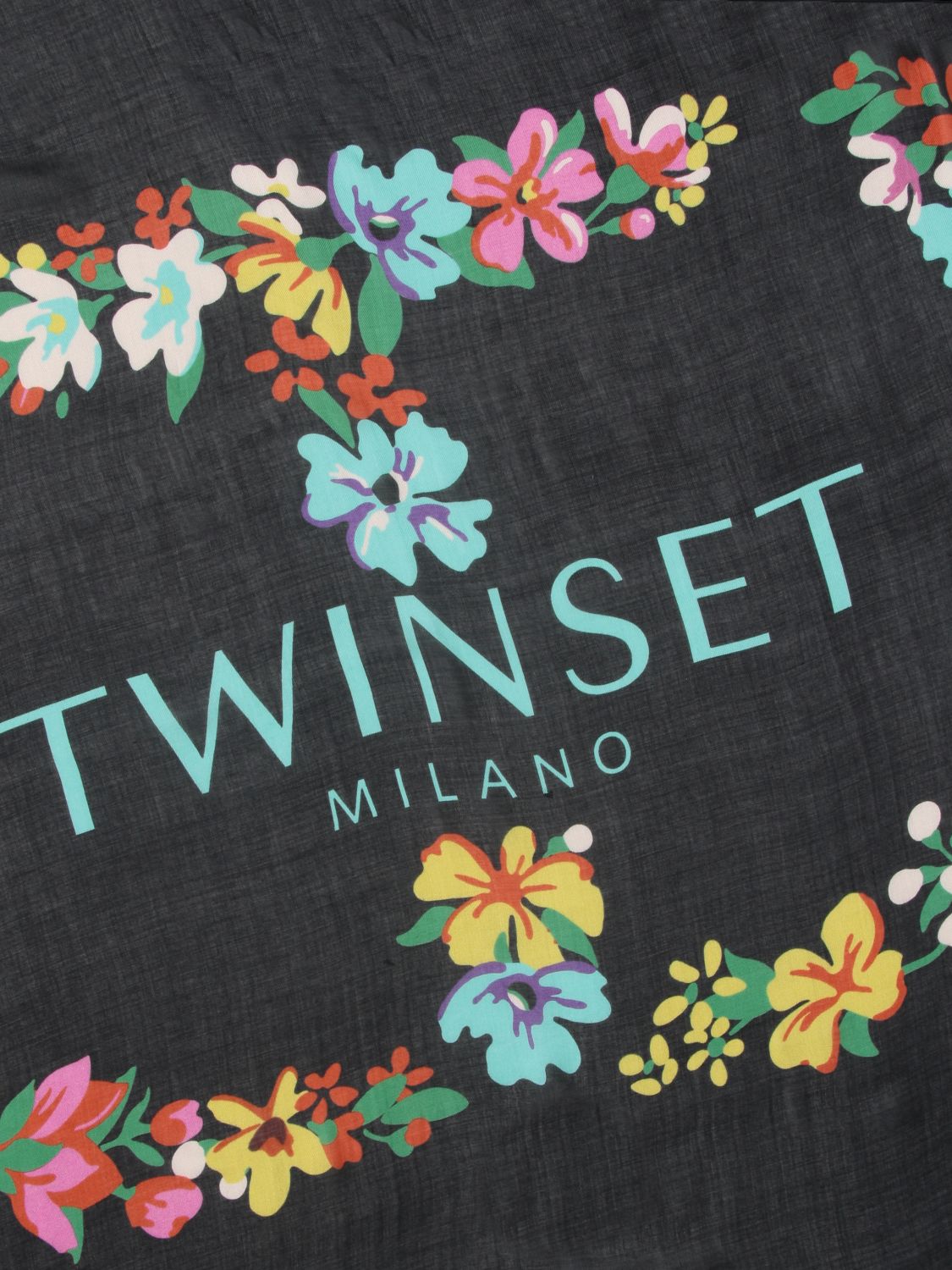 Scarf Twinset: Twinset scarf for woman black 3