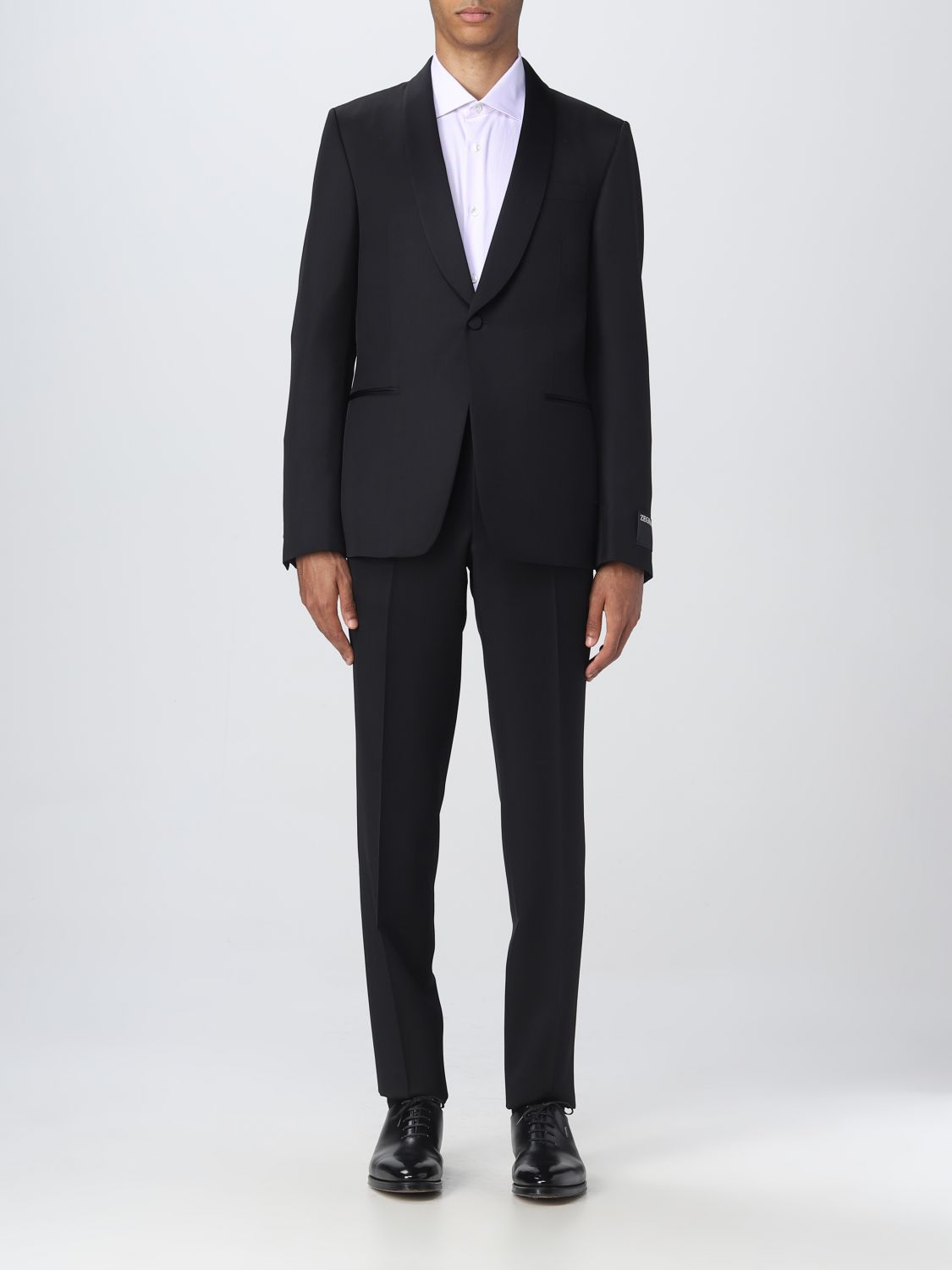 ZEGNA: suit for man - Black | Zegna suit 4227762830GQ online on GIGLIO.COM