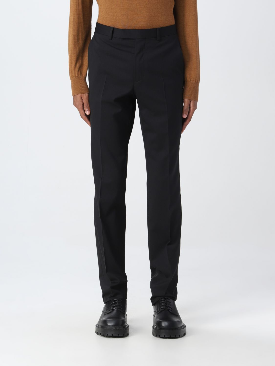 Trousers Zegna: Zegna trousers for men black 1