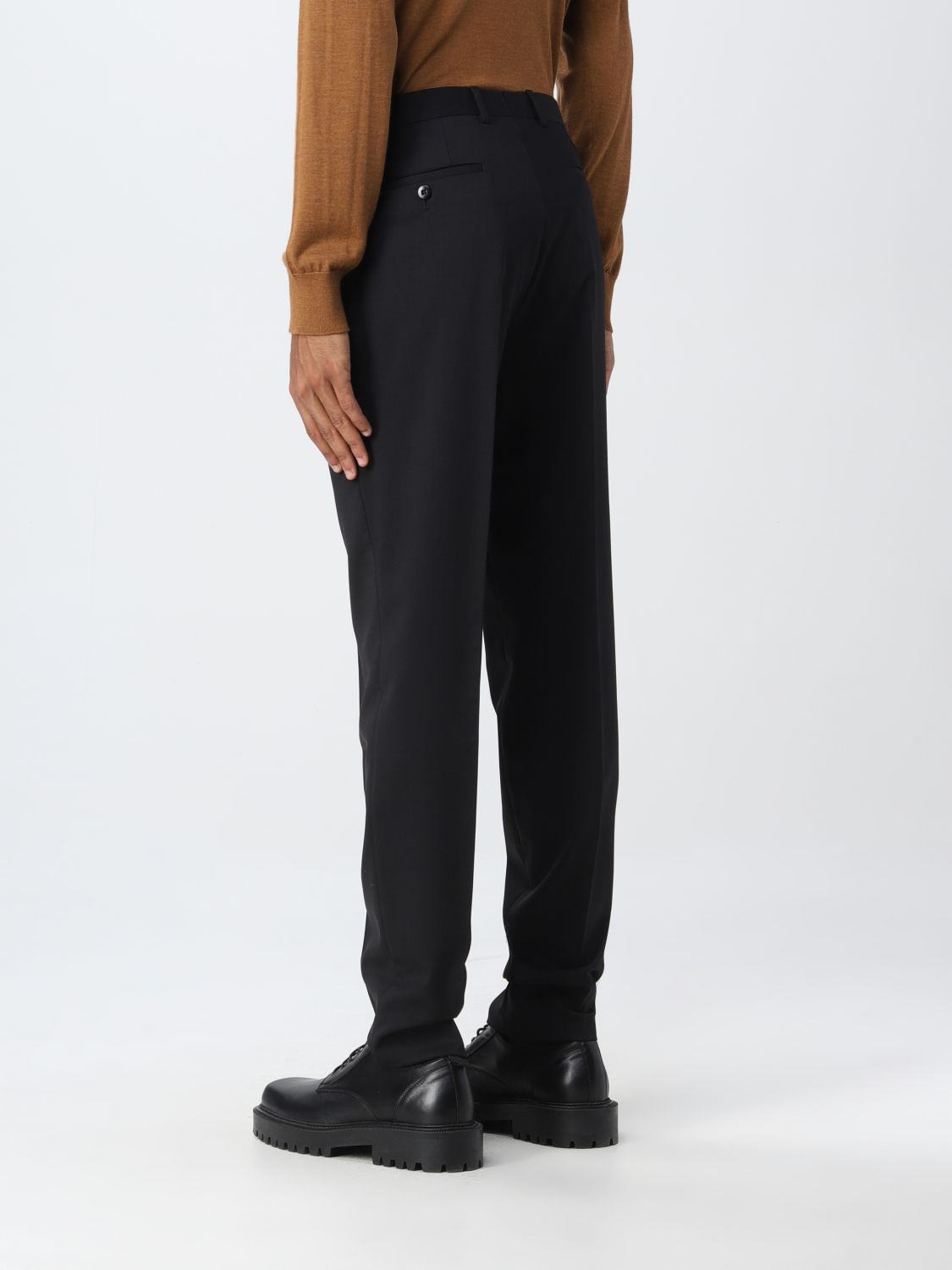Trousers Zegna: Zegna trousers for men black 3