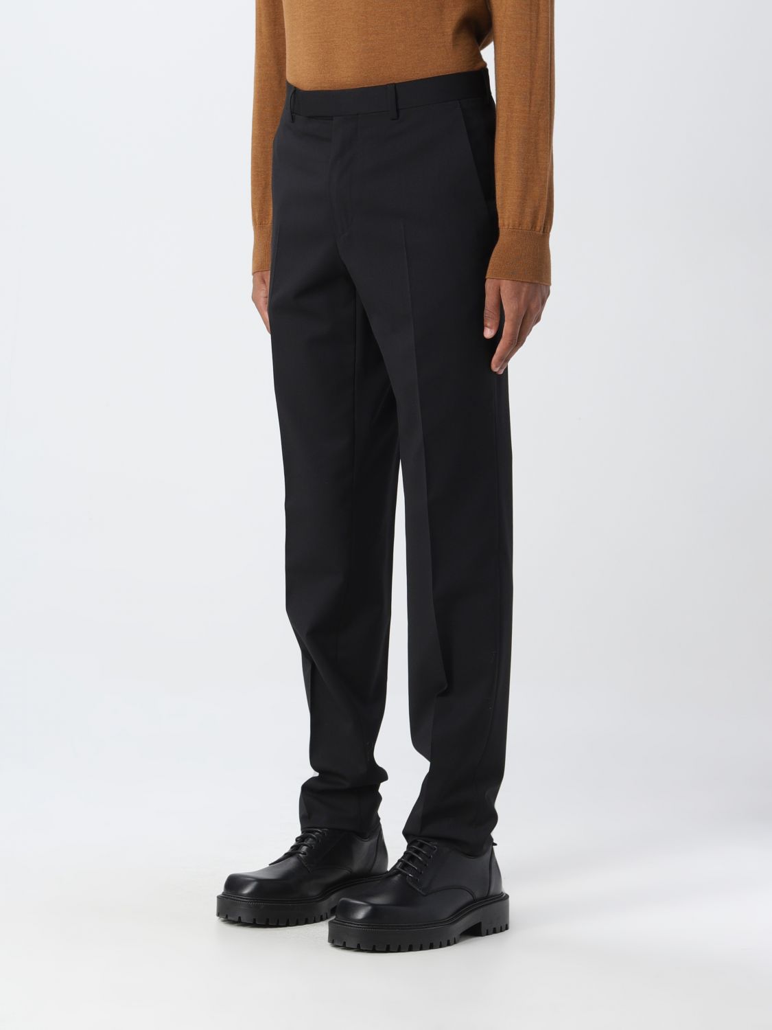 Trousers Zegna: Zegna trousers for men black 4