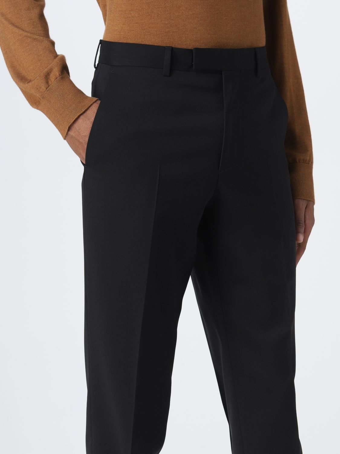 Trousers Zegna: Zegna trousers for men black 5