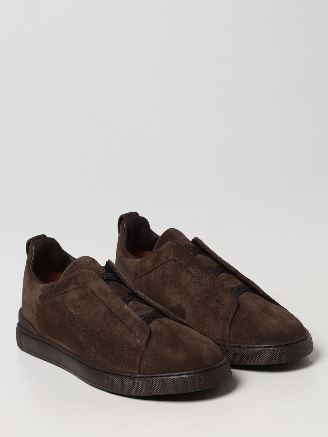 Trainers Zegna: Zegna trainers for men dark 2
