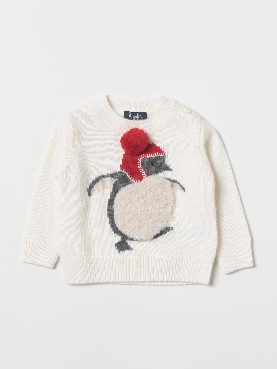 Il Gufo Patch-detail Crew Neck Jumper In Yellow Cream