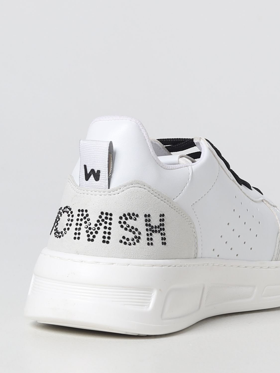 Sneakers Womsh: Sneakers Womsh in pelle vegana bianco 3