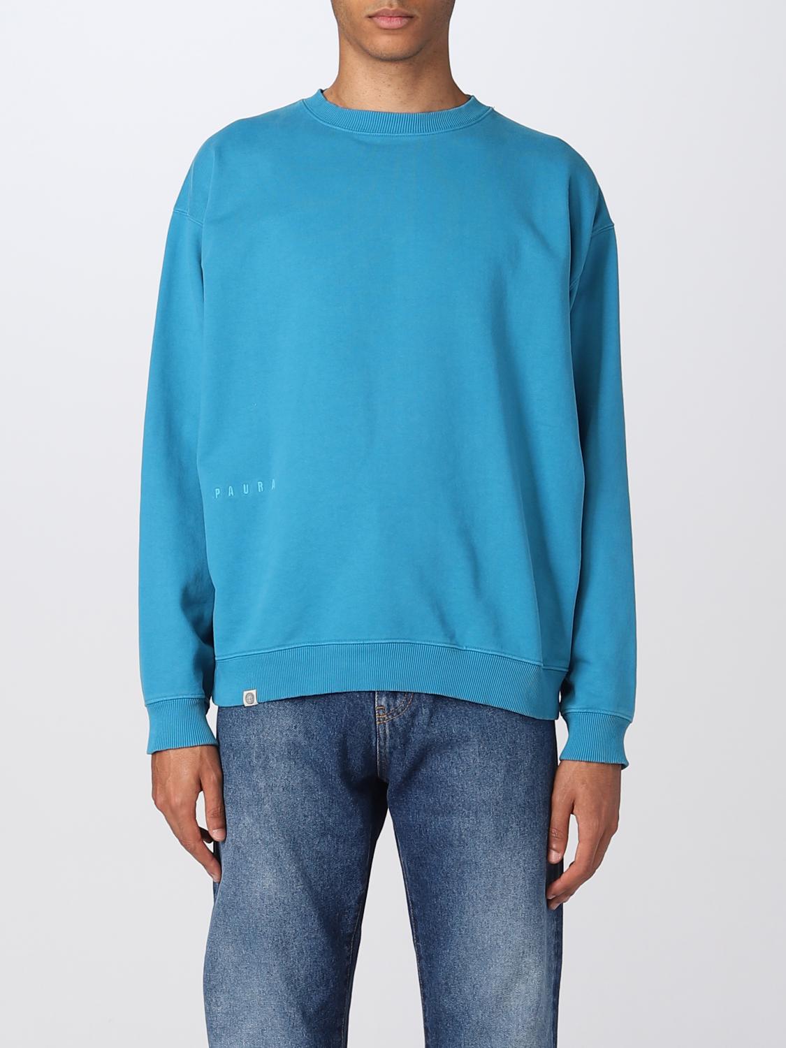 Paura Sweatshirt  Men Color Turquoise