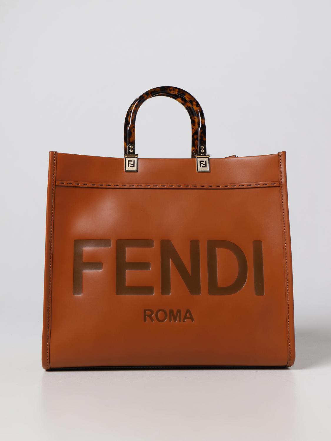 FENDI: tote bags for woman - Leather | Fendi tote bags 8BH386ABVL ...