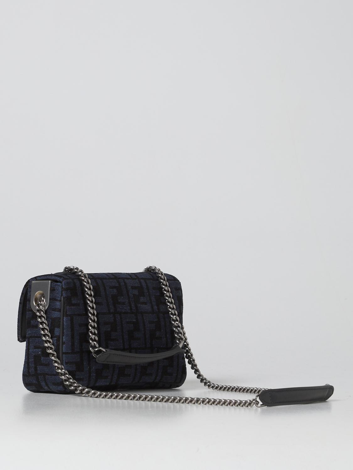 FENDI shoulder bag for woman Blue Fendi shoulder bag 8BR793ALG7