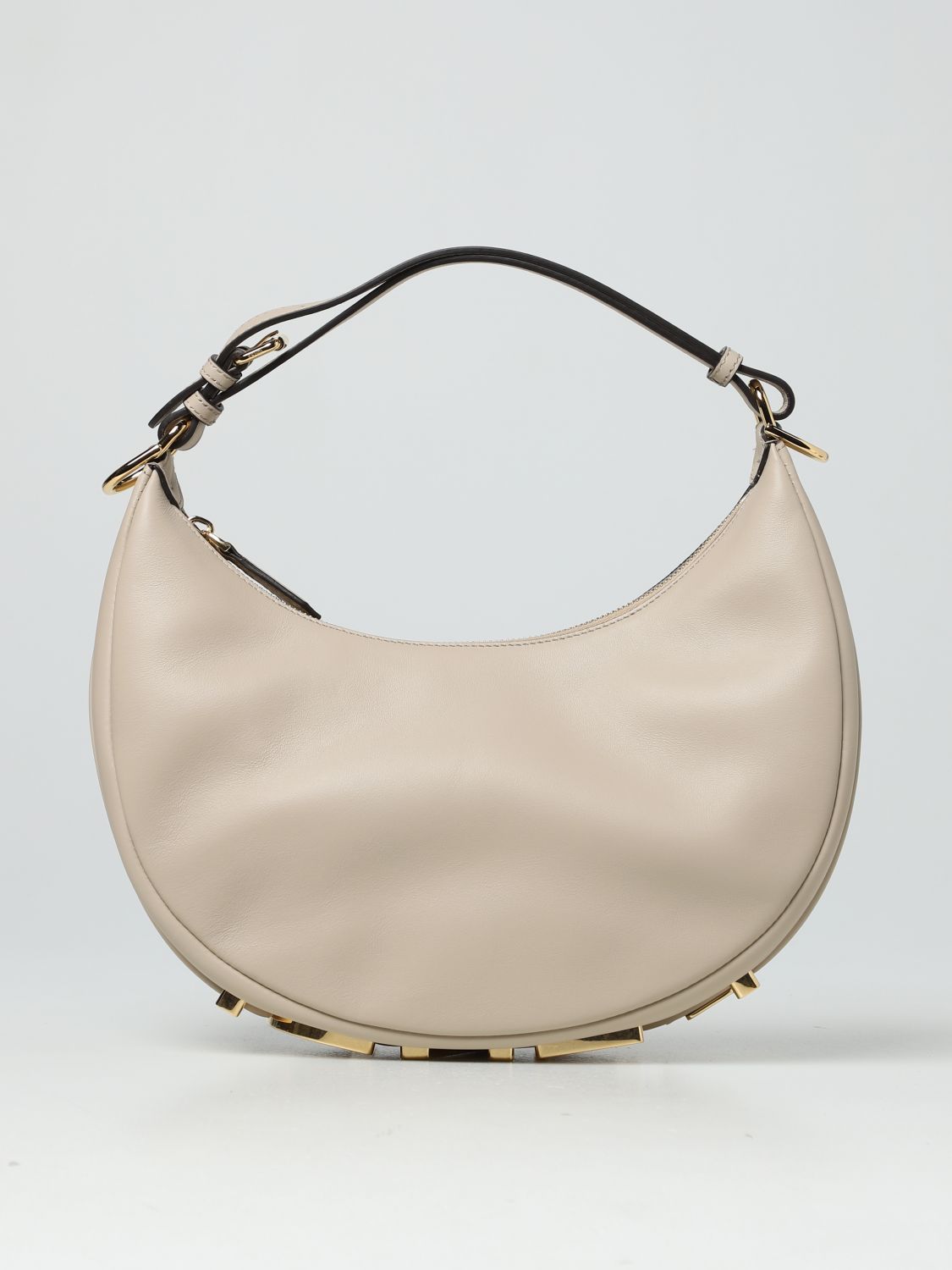 Shoulder bag Fendi: Fendi shoulder bag for woman ecru 1