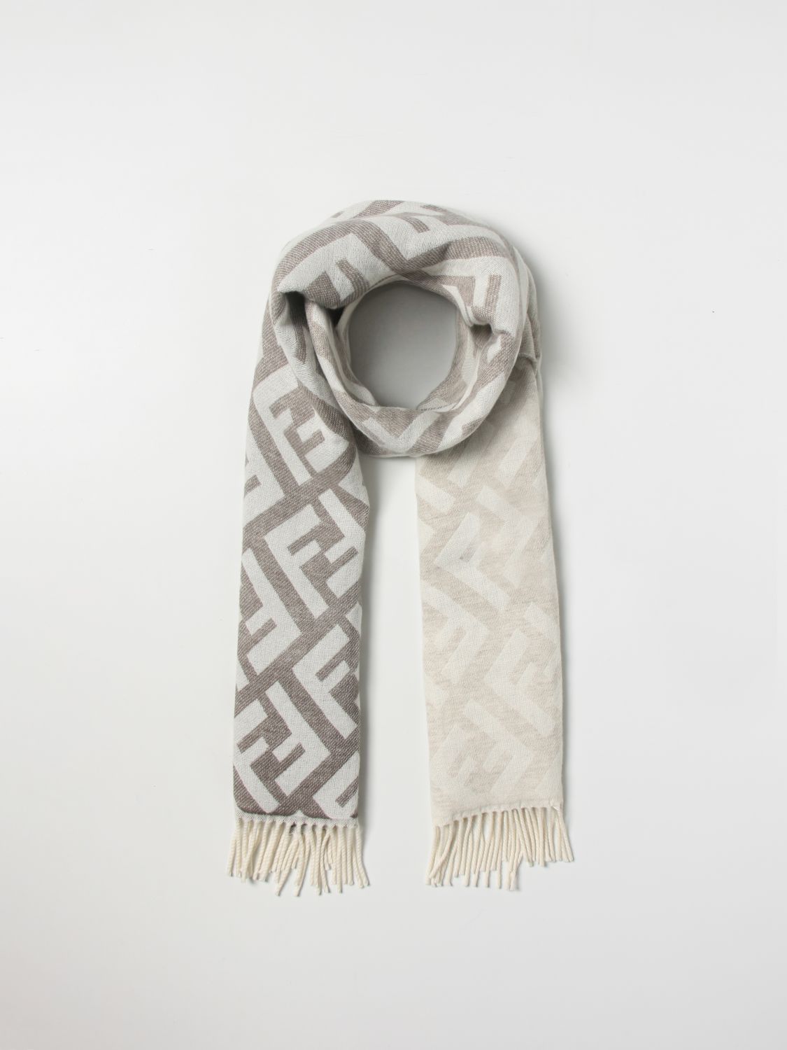 Scarf Fendi: Fendi scarf for women dove grey 2