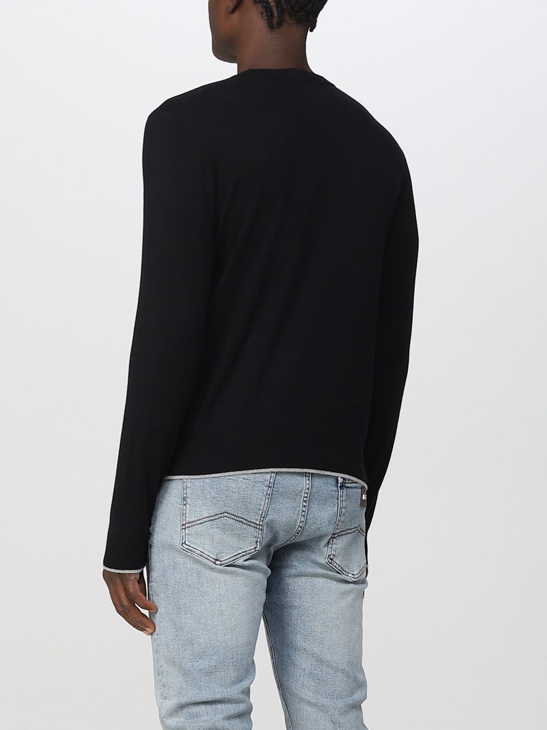 Kvinde Museum Målestok ARMANI EXCHANGE: sweater for man - Black | Armani Exchange sweater  6LZM2VZM1HZ online on GIGLIO.COM