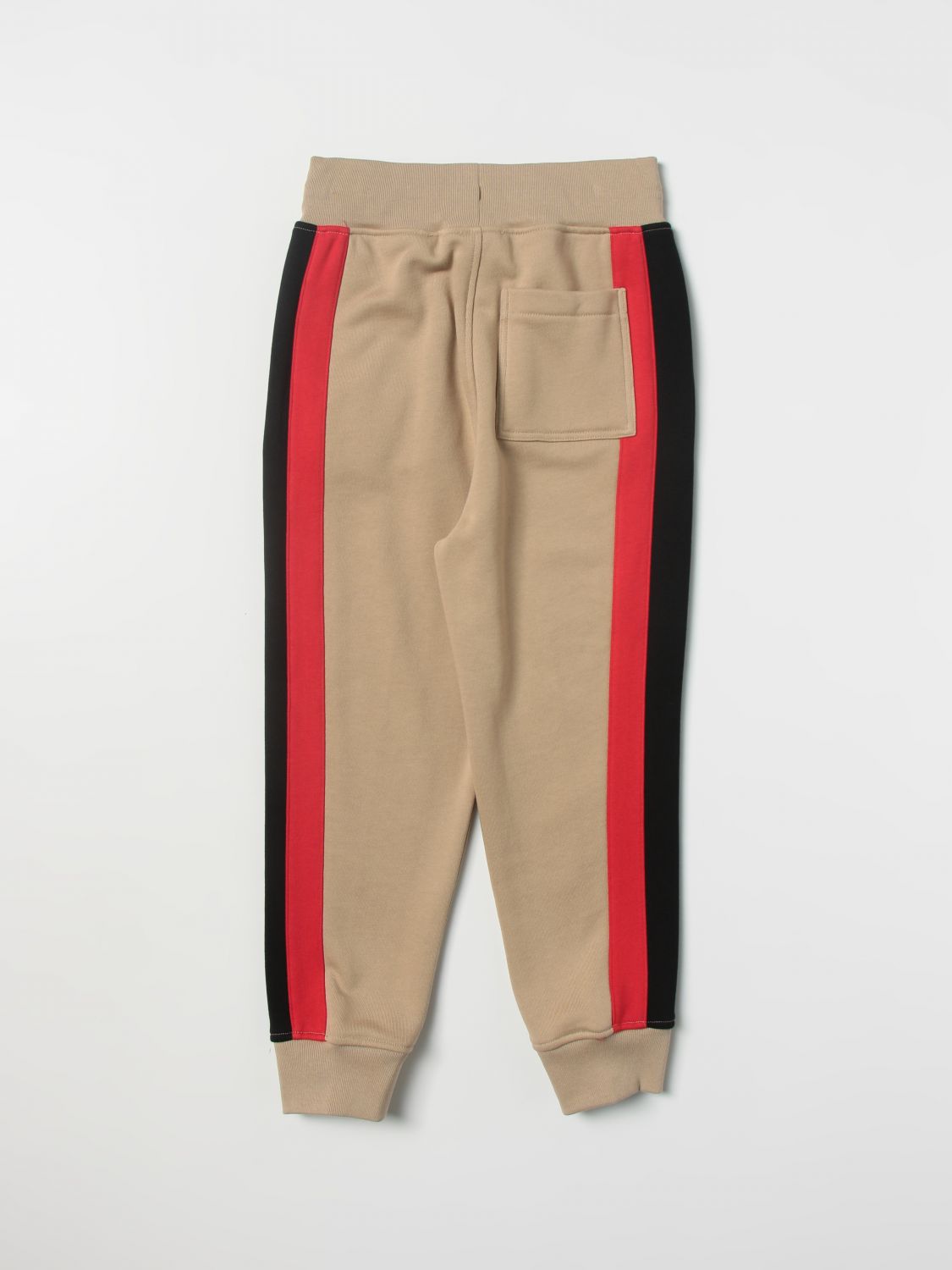 Pants Burberry: Burberry cotton jogging pants with logo beige 2