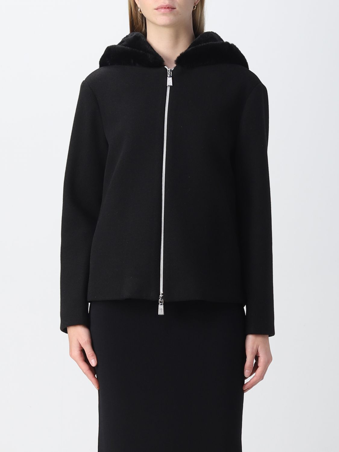 HANITA: jacket for woman - Black | Hanita jacket HK9393446 online on ...