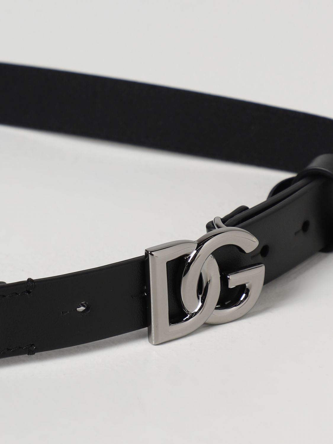 Cinturón Dolce & Gabbana: Cinturón Dolce & Gabbana para niños negro 2