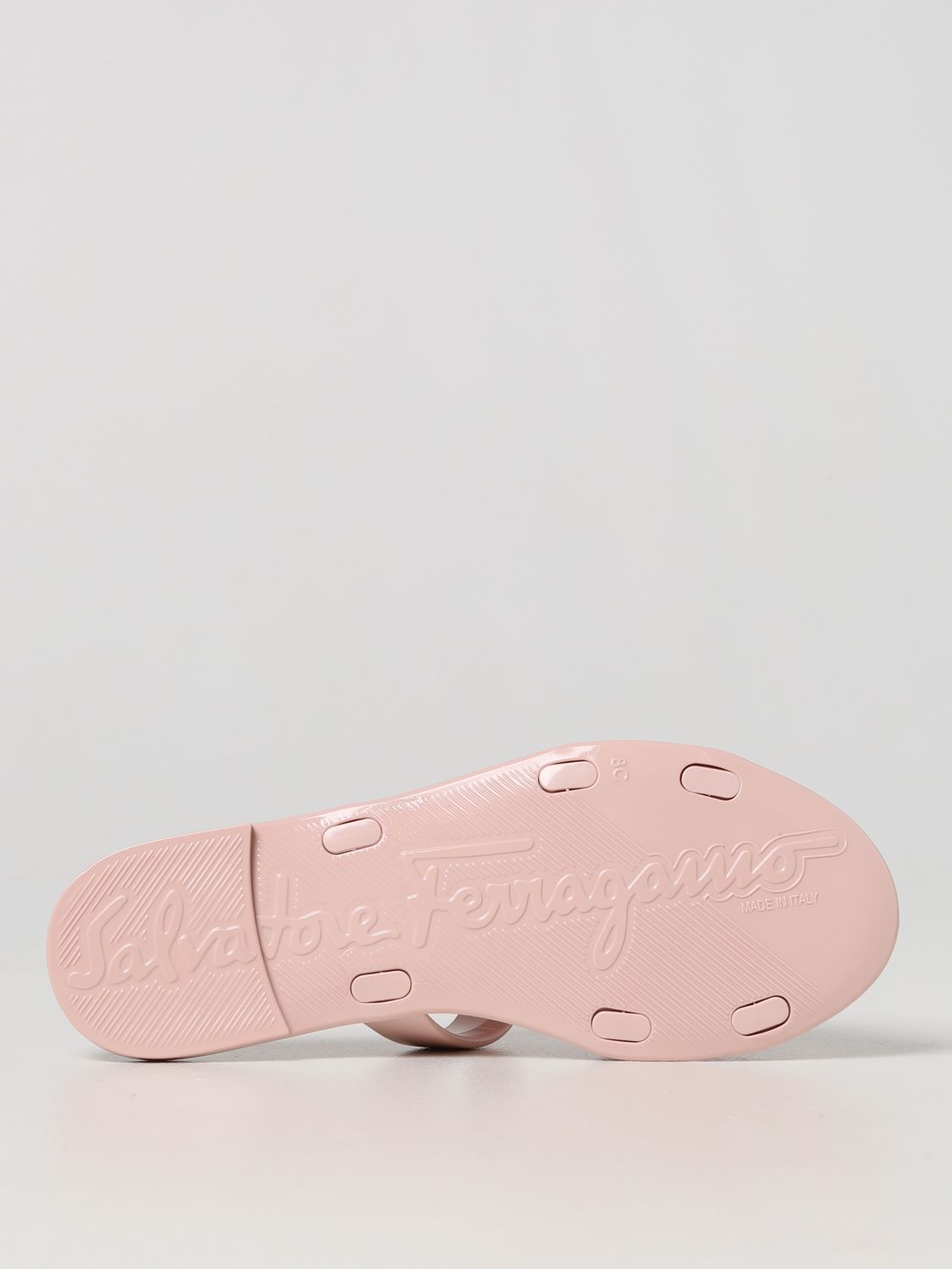 Flat sandals Salvatore Ferragamo: Salvatore Ferragamo flat sandals for women pink 5