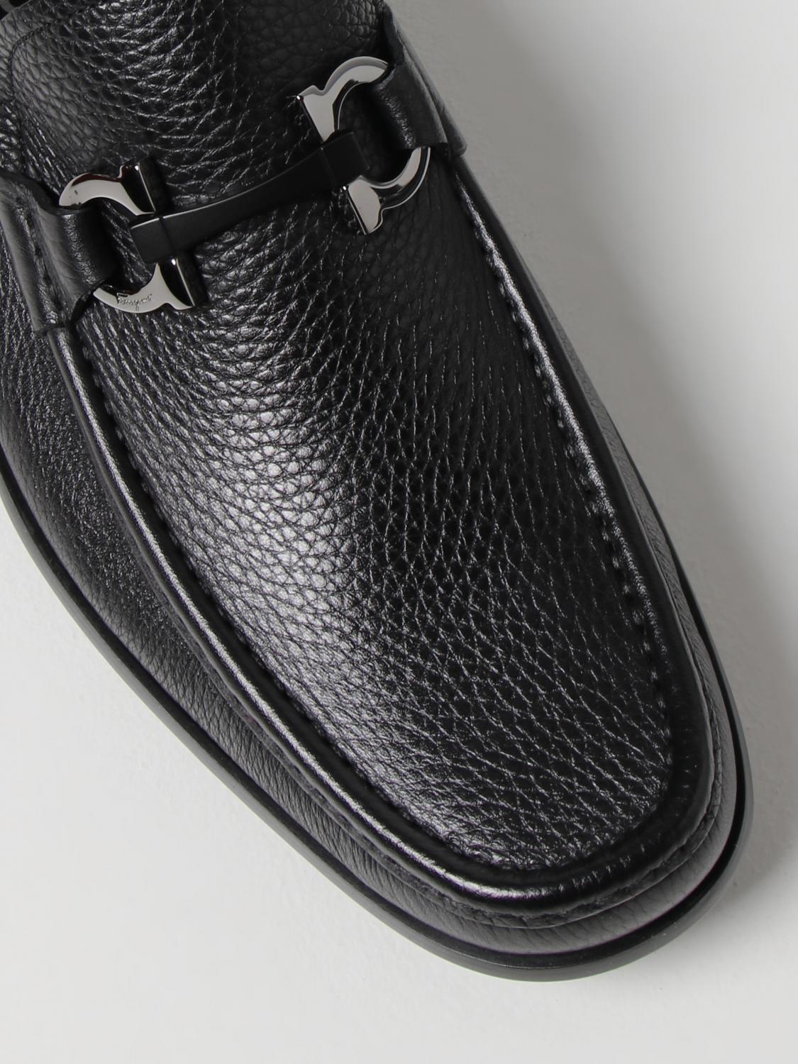 SALVATORE FERRAGAMO: Mocasines para hombre, Negro | Mocasines Salvatore Ferragamo 029392642848 en en GIGLIO.COM