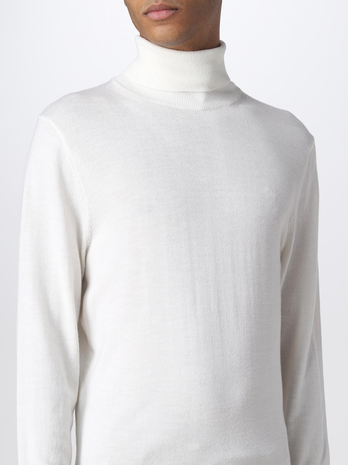 CALVIN KLEIN jumper for men Yellow Cream Calvin Klein jumper K10K110420 online on
