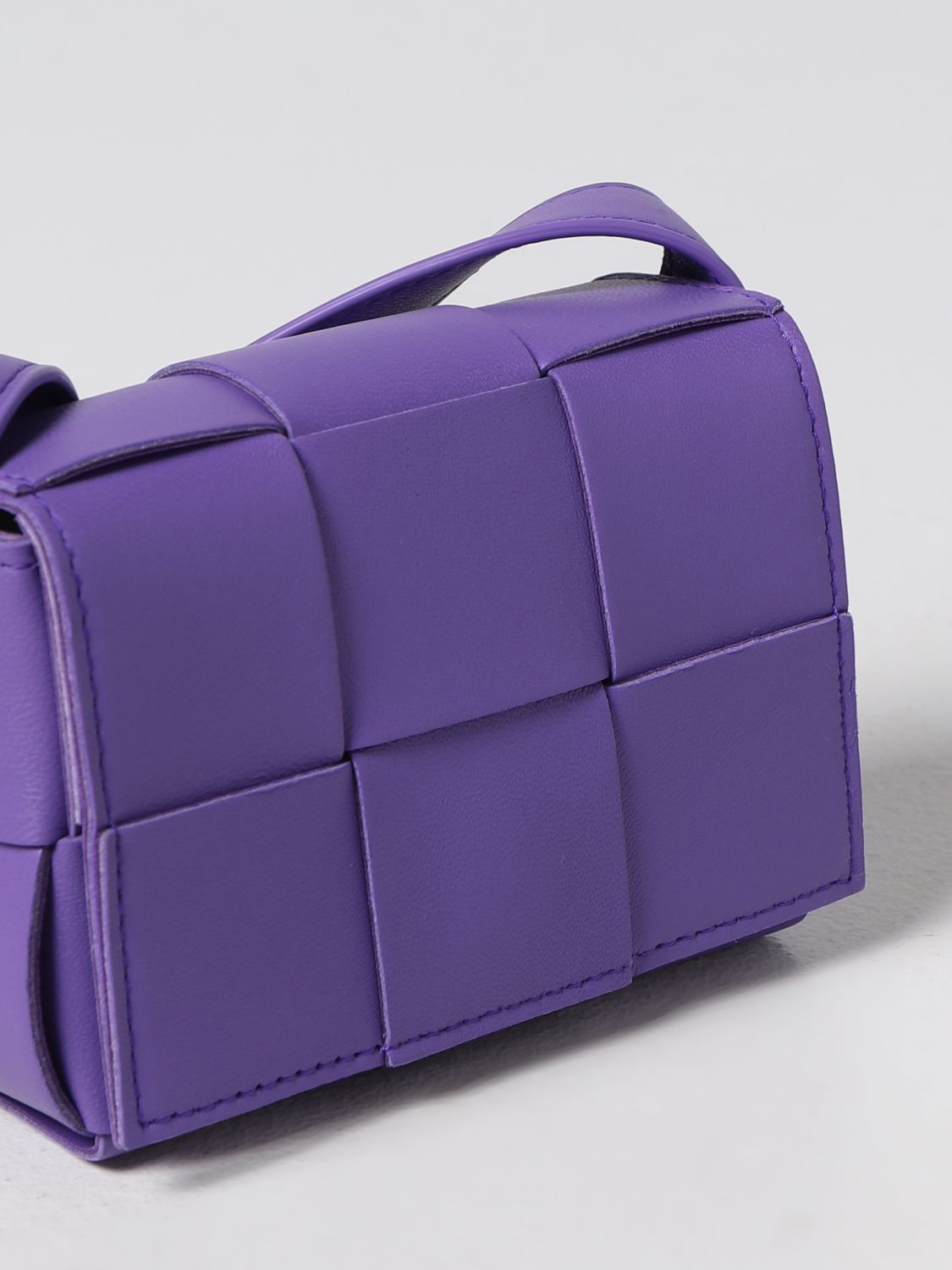Mini sac à main Bottega Veneta: Mini sac à main Bottega Veneta femme lilas 3