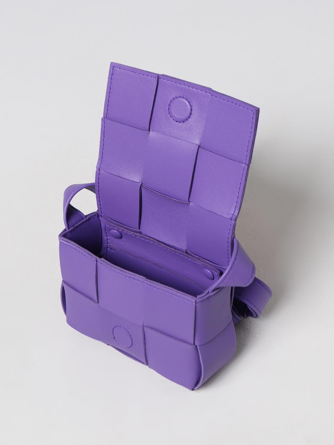 Mini sac à main Bottega Veneta: Mini sac à main Bottega Veneta femme lilas 4