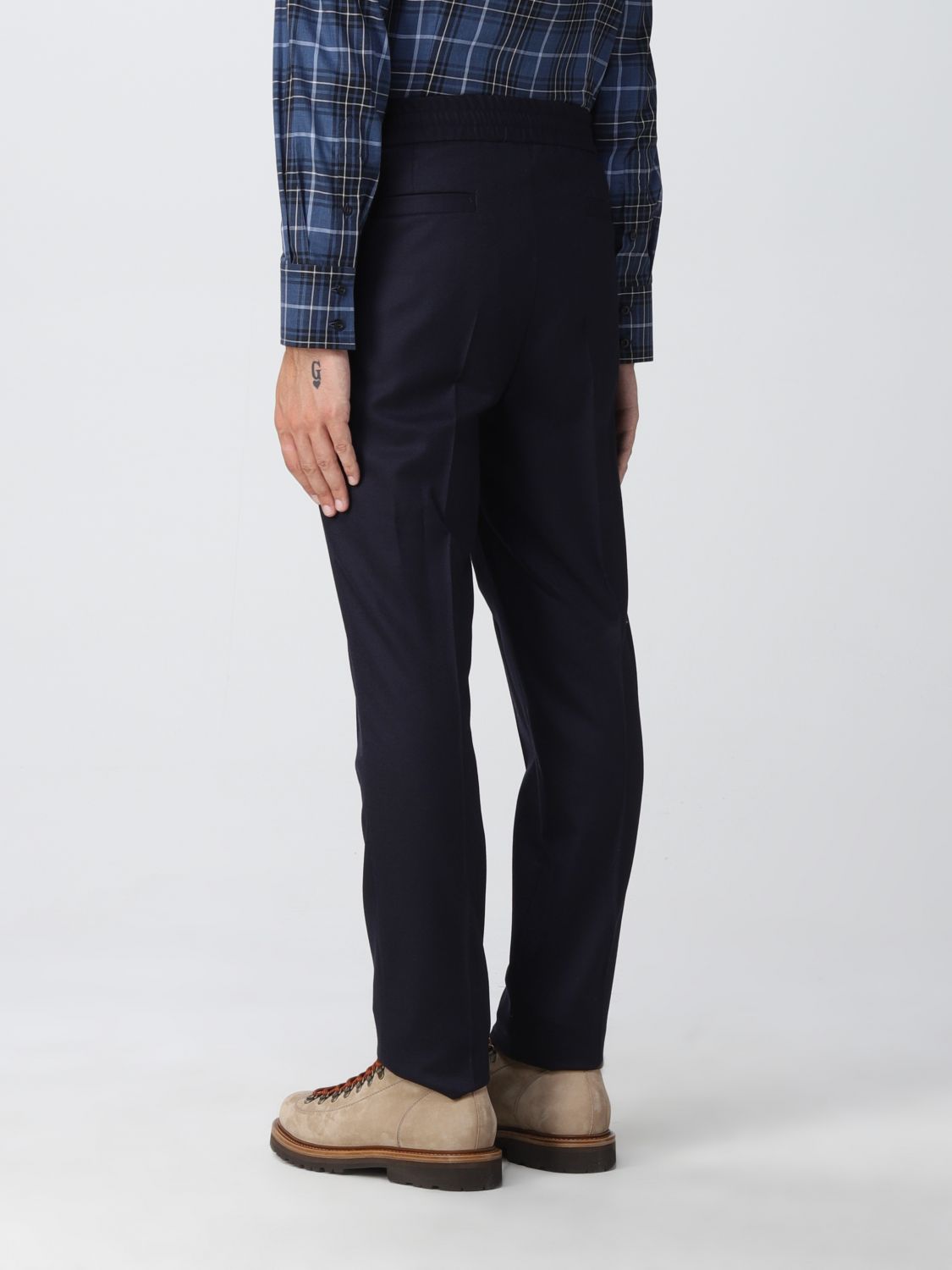 Trousers Brunello Cucinelli: Brunello Cucinelli trousers for men blue 2