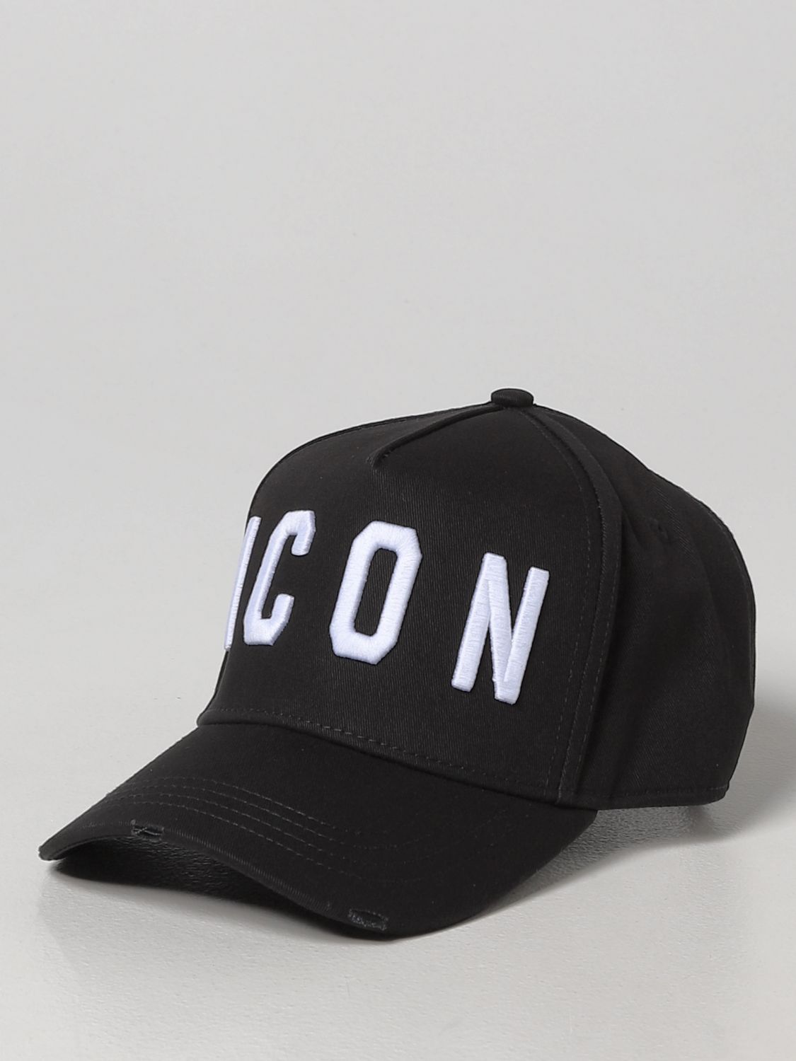 Hat Dsquared2: Dsquared2 baseball cap with Icon logo black 1