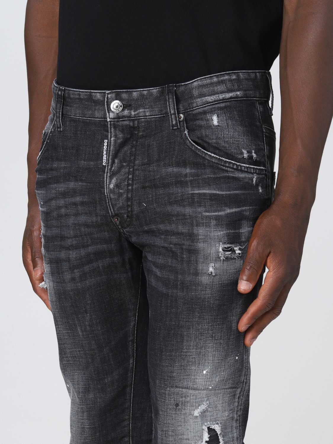Jeans Dsquared2: Jeans Dsquared2 para hombre negro 3