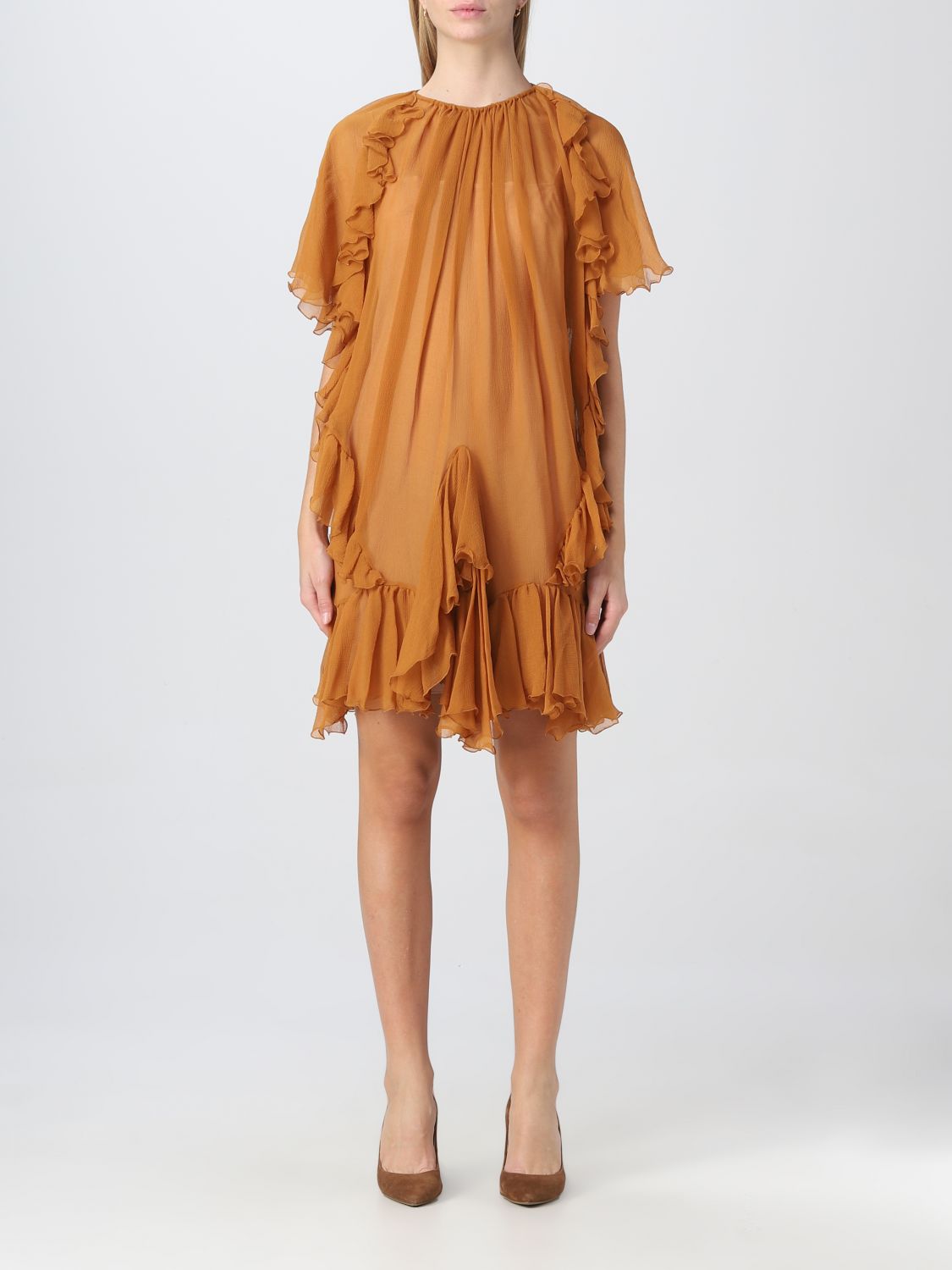 Dsquared2 Dresses  Women Color Ocher