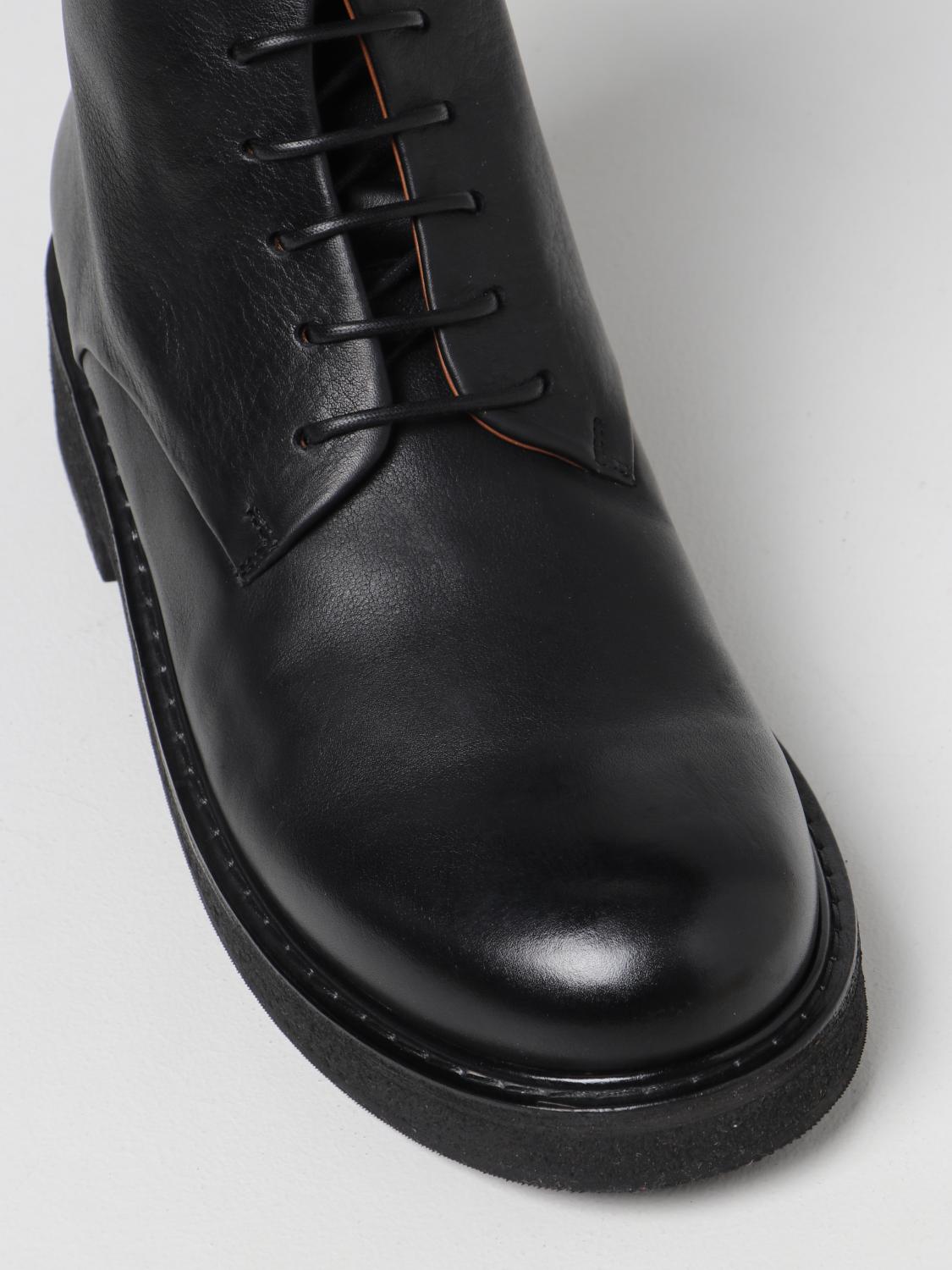Flat booties Marsèll: Marsèll wig amphibian in leather black 4