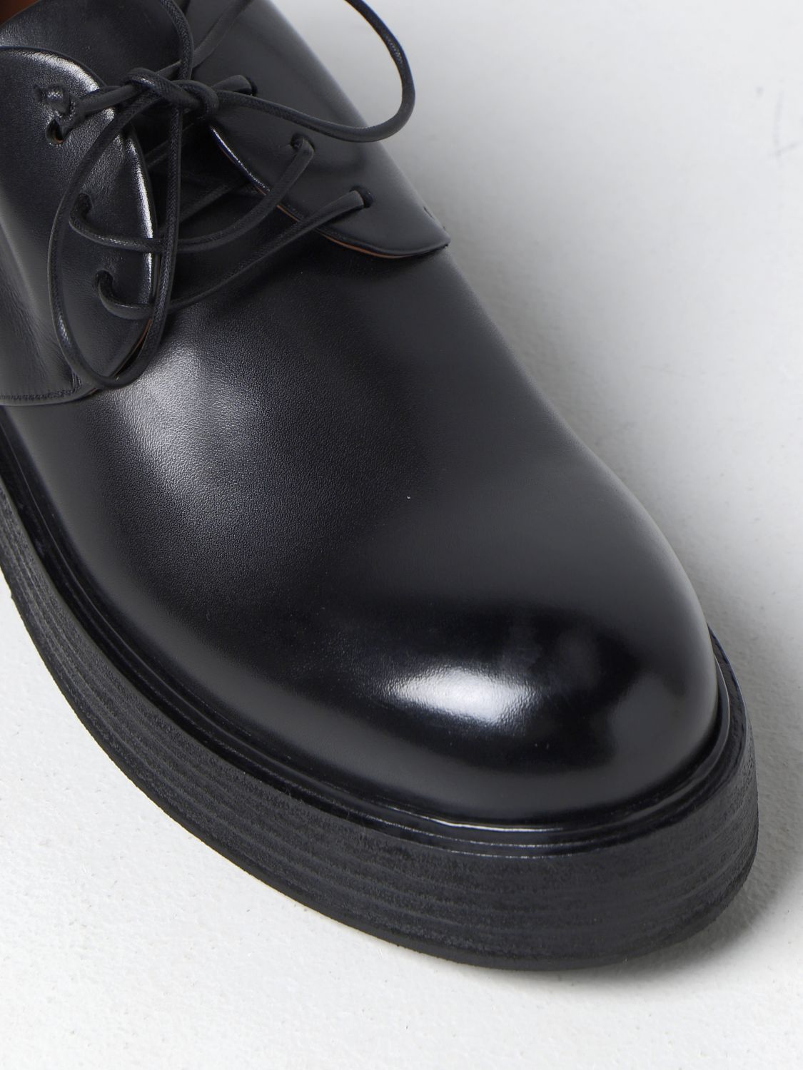 Oxford shoes Marsèll: Marsèll Zuccolona derby in leather black 4