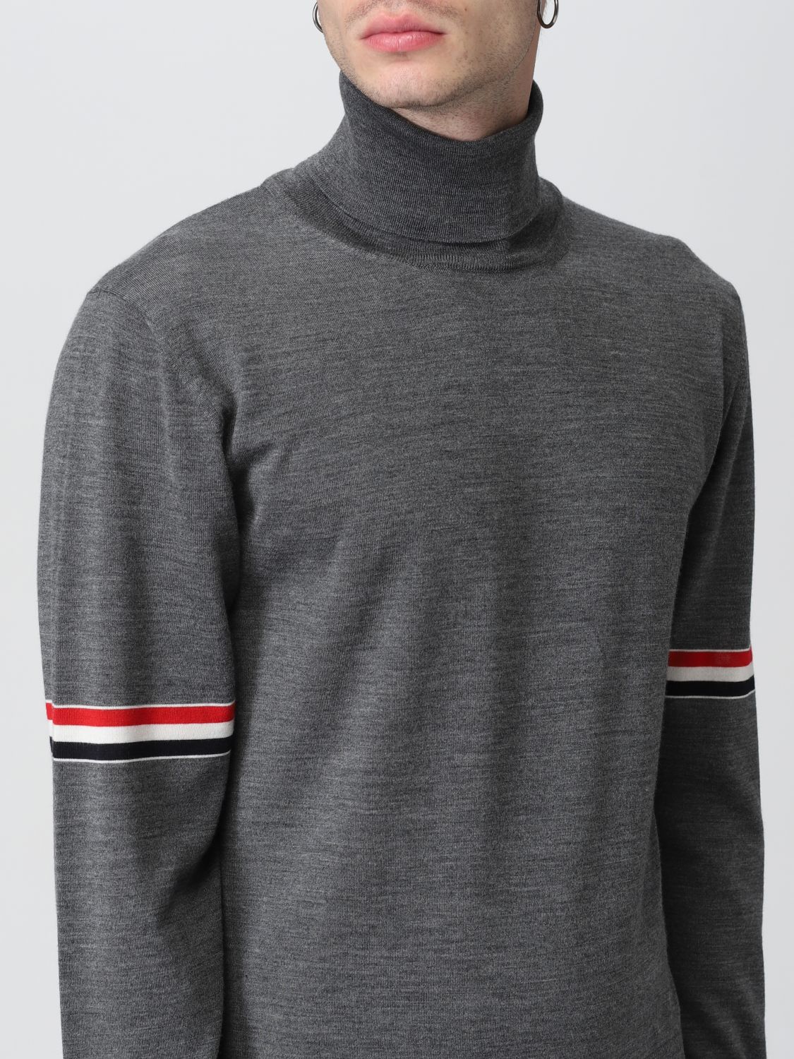 Sweater Thom Browne: Thom Browne sweater for man grey 4