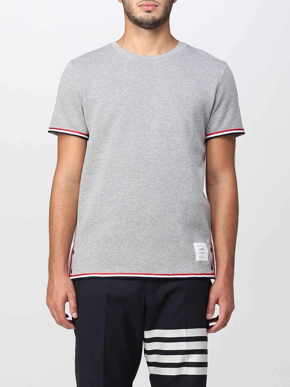 T-shirt Thom Browne: Thom Browne t-shirt for men grey 1