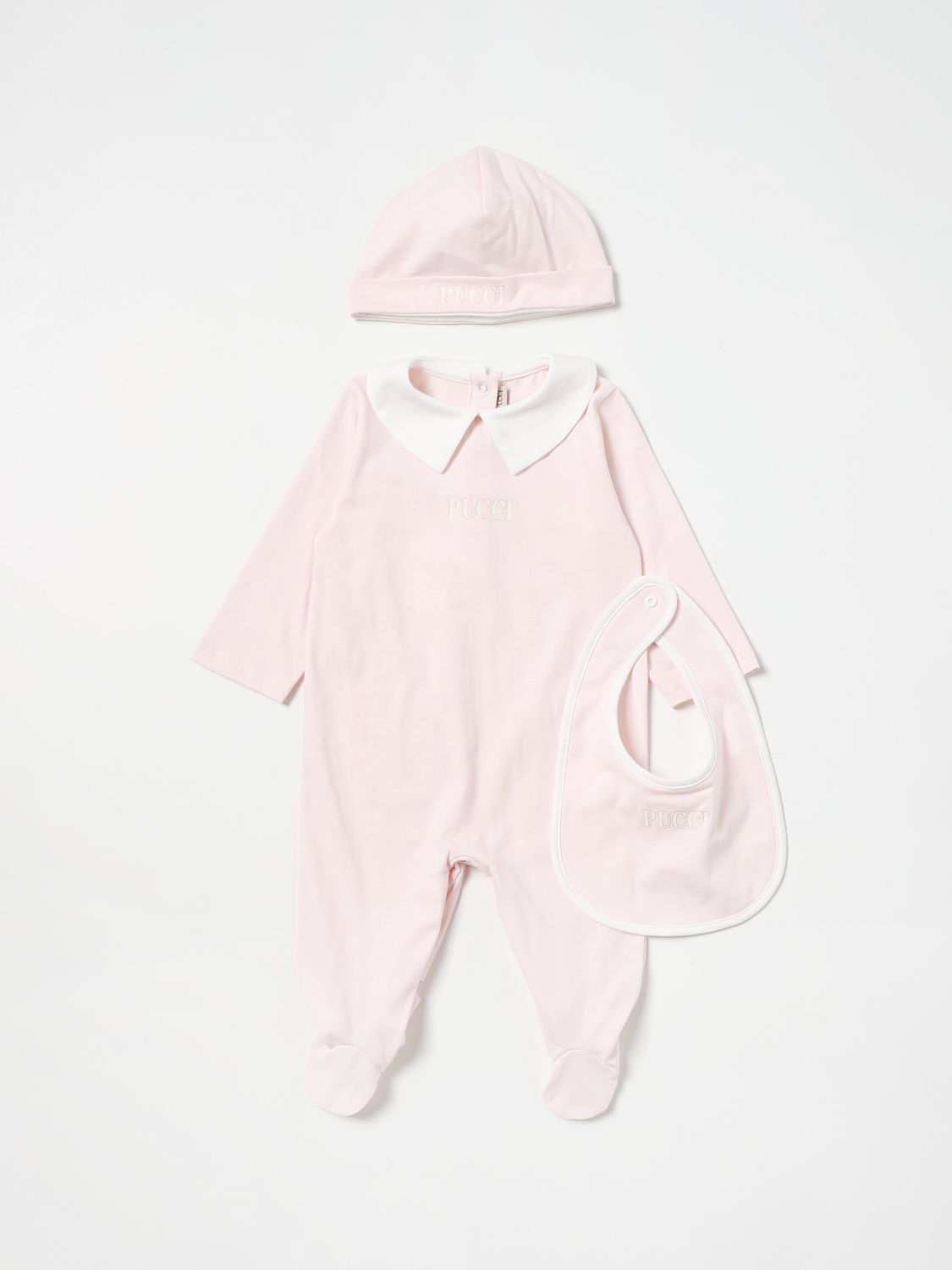 婴儿全身套装 Emilio Pucci: Emilio Pucci婴儿全身套装婴儿 粉色 1