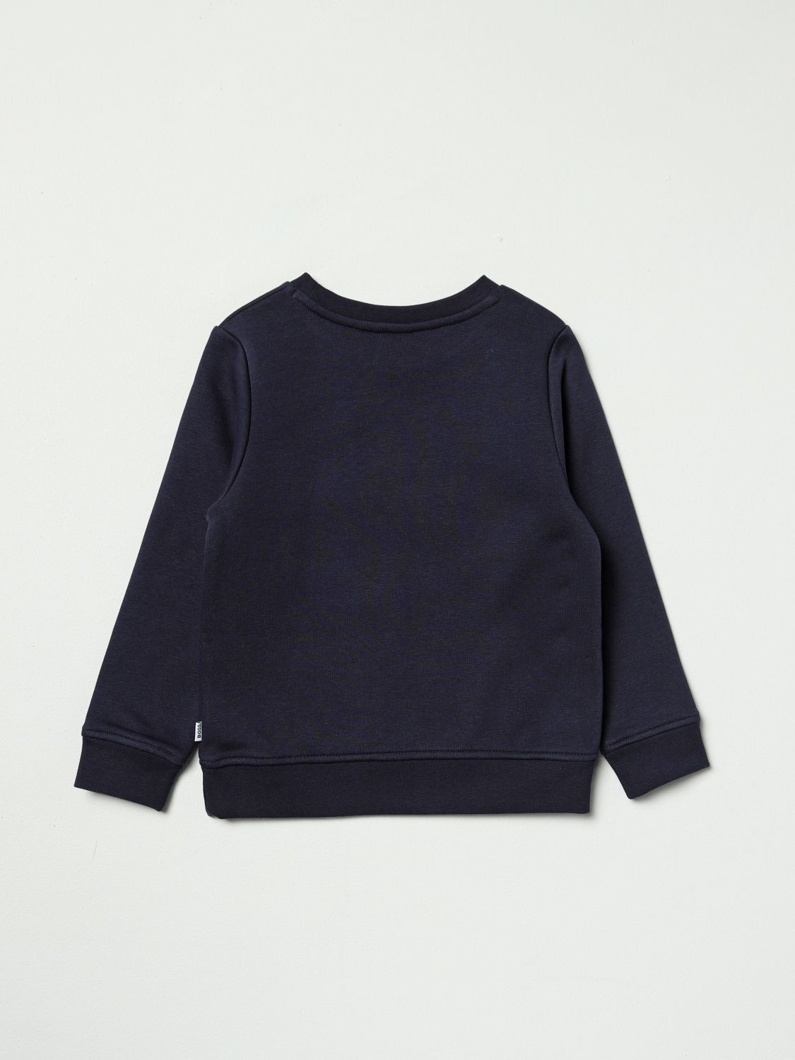 HUGO BOSS: sweater for boys - Blue | Hugo Boss sweater J25M51 online on ...